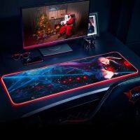 ┅❏ Anime Desk Mat Honkai Star Rail Large Long Gaming Mouse Pad RGB Small Mause Rug LED Pc Computer Keybaord Carpet Honkai Impact