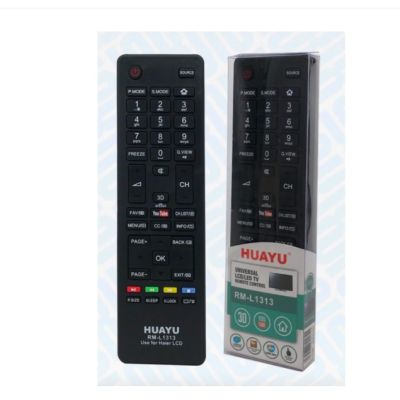 HAIER LCD LED TV REMOTE CONTROL 3D YOUTUBE REPLACEMENT HUAYU (RM-L1313) HTR-A18L,HTR-A10,