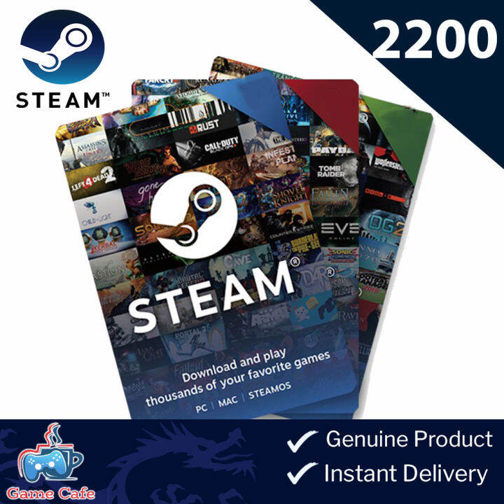 Steam Cards  Instant Email Delivery