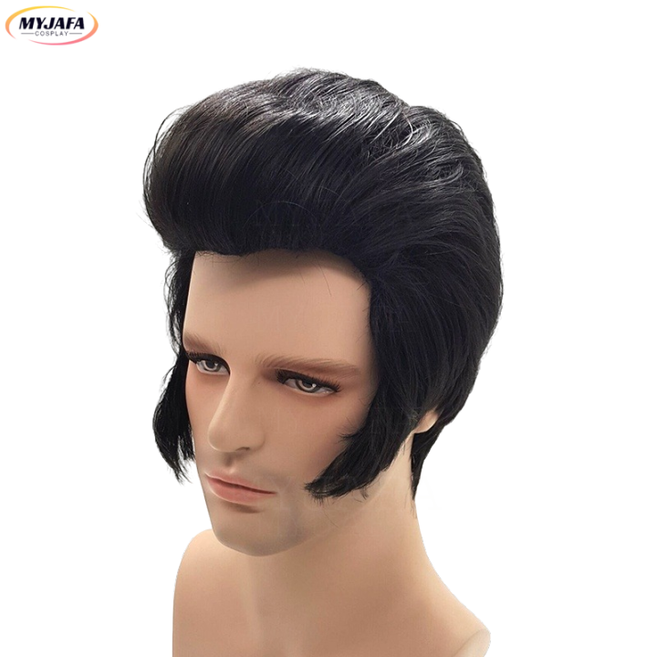 mens-rock-singers-elvis-aron-presley-cosplay-wig-party-elvis-presley-heat-resistant-black-synthetic-party-hair-wig-wig-cap