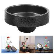 Loviver Sứ Ikebana Bình bát tròn cắm hoa Cổ Điển Đồ Gốm Cung Cấp Trà Lễ