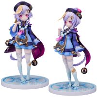 ZZOOI 23cm Genshin Impact Qiqi Anime Figure Genshin Impact Klee Action Figure Hu Tao/Paimon Figurine Collection Model Doll Toys Gifts