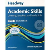หนังสือ Headway Academic Skills 2 : Listening, Speaking and Study Skills : Students  Free shipping  หนังสือส่งฟรี หนังสือเรียน ส่งฟรี มีเก็บเงินปลายทาง หนังสือภาษาอังกฤษ