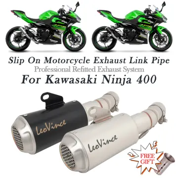 LeoVince LV-10 Slip-On Exhaust for Kawasaki Ninja 400 / Z400 2018