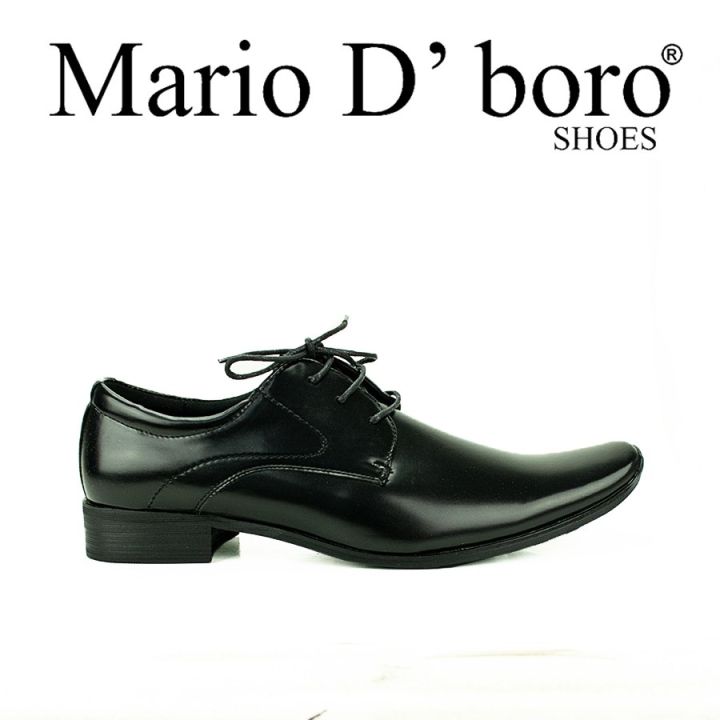 ⊕ஐ Mario D Boro MS 43609 Black Formal Mens Shoes | Lazada PH