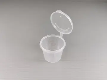 50pcs Disposable Sauce Cups For Commercial Use, Portable Leak