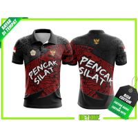 New Fashion Indonesian PENCAK SILAT Polo Shirt Fullprint Custom 2023