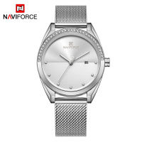 New NAVIFORCE Luxury Womens Wrist Watch Clock Casual Fashion Dress Bracelet Shock Resistant With Diamonds Womens Watches