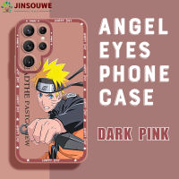 Jinsouwe เคส S22ultra5g เคสโทรศัพท์สำหรับ S22 Samsung Galaxy น้ำหนัก5ก. แบบพิเศษสำหรับเด็กหญิงเด็กชายการ์ตูนเคสตุ๊กตาอุสึมากิฝาหลังยางนิ่ม