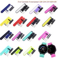 cfgbsdge For Garmin Forerunner 235 fashion Bands Colorful Silicone Strap Bracelet For Garmin Forerunner 220 230 235 620 630 735 watchband