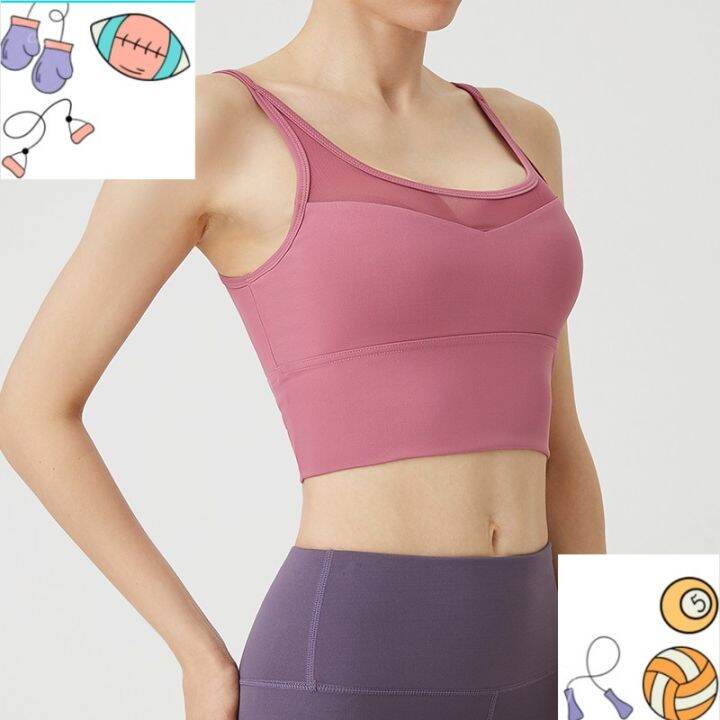 mysport-ส่งไวจากไทย-yoga-601-sport-bra-สปอร์ตบรา-ใส่เที่ยว-ออกกำลังกาย-ใส่กระชับ-มีฟองน้ำ-งานสวยผ้าดีมาก