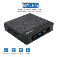 GXMO N42 Windows 11คอมพิวเตอร์ Intel คอมพิวเตอร์ขนาดเล็ก®เซเลอรอน®หน่วยประมวลผล N4020C ถึง2.80กิกะเฮิร์ตซ์6กิกะไบต์ DDR4 SSD 64กิกะไบต์