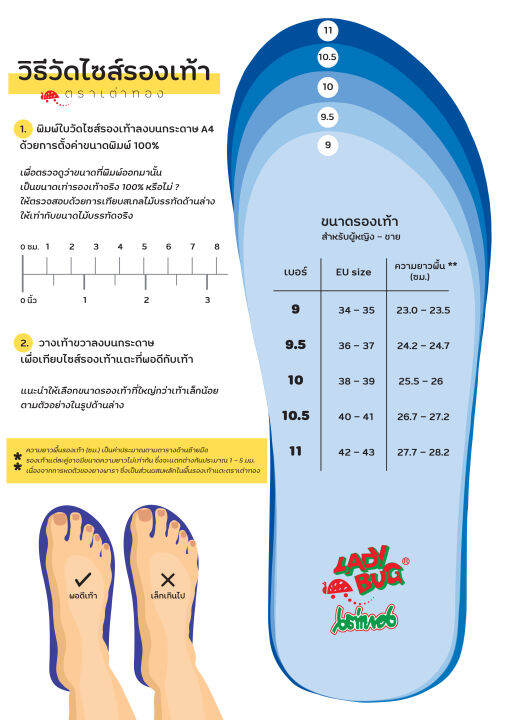 ladybug-รองเท้าแตะหูคีบ-ตราเต่าทอง-flower-series-ธีมดอกไม้หวานๆ-พิเศษ-จำนวนจำกัด-พร้อมส่ง-ตรงจากโรงงาน