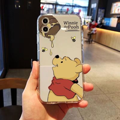 เคสiPhone14 สไตล์เกาหลี พิมพ์ลาย โทรศัพท์เลนส์ป้องกันแขน เคสโทรศัพท์มือถือแบบนิ่ม ใส กันกระแทก ลายการ์ตูน สําหรับ เคสไอโฟน11 โทรศัพท์ ip i 6s