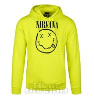 OFFICIAL NIRVANA HOODIE (YELLOW)