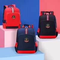 【Hot Sale】 British style childrens schoolbag elementary school students 1-3-6 grade 6-9-12 years old boys and girls backpack light