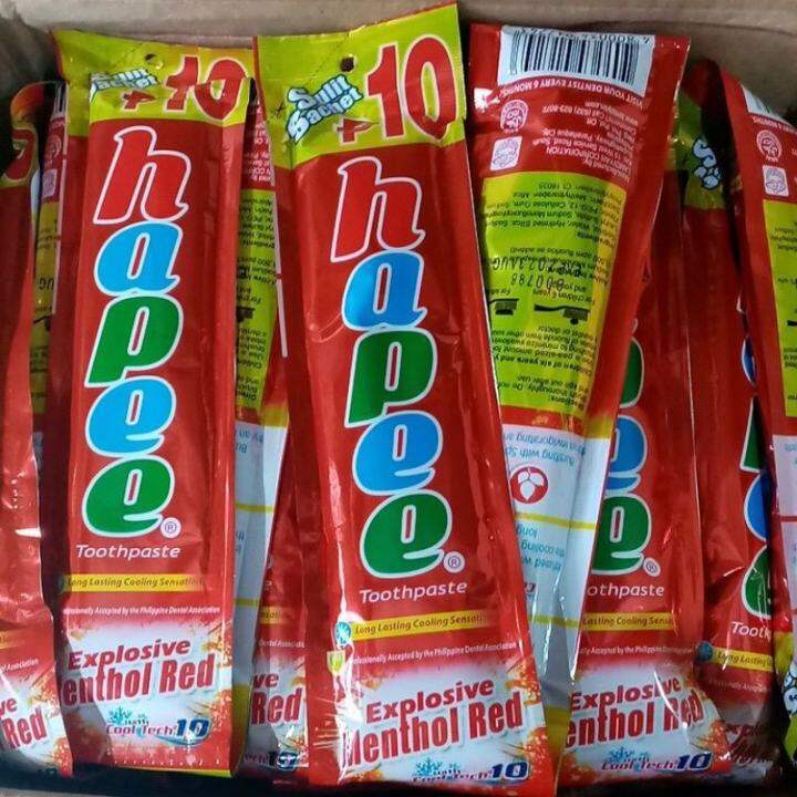 Hapee Toothpaste Sachet 55g per 1pc. Lazada PH