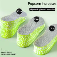 New Height Increase Insoles for Women Men Invisible Boost 1.5-3.5cm Breathable Orthopedic Elevator Insoles Shock Absorption Pads Cleaning Tools