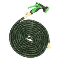 ใหม่ล่าสุด Garden Hose แบบพกพารถซักผ้าท่อท่อหัวฉีดน้ำท่อขยาย Magic Hose 7 รูปแบบปืนฉีดน้ำ US PLUG