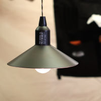 โคมไฟแบบมีแฉ่ง โคมไฟตกแต่งบ้าน หรือออกแคมป์ HANG LAMP TYPE2 - POST GENERAL สีเขียวโอลีฟ