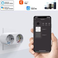 CoRui Gosund WiFi Smart Plug Outlet 2 In 1 No Hub Required Tuya Remote Control Home Appliances Works With Alexa Google Home Ratchets Sockets