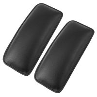 2X Universal Car Armrest Cushion, Door Armrest Protective Pad Soft Leather Armrest Pad