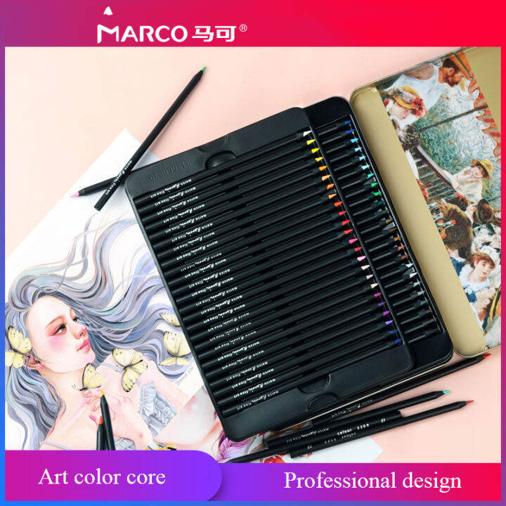 marco-renoir-fine-professional-oily-color-pencils-coloured-drawing-pencil-set-painting-colored-pencil-set-school-art-supplies