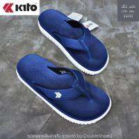 Kito [พื้นแบบใหม่นุ่มมาก] รองเท้าแตะแบบหนีบ รุ่น AG11 สีกรม ไซส์ 36-43