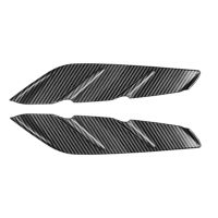 Carbon Fiber Rear Fog Light Lamp Cover Eyebrow Bezel Trim Decoration Car Accessories for Hyundai IONIQ 6 2022-2023