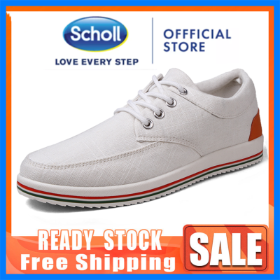 Scholl รองเท้า รองเท้า scholl ผู้ชาย scholl mens รองเท้ารองเท้าผ้าใบ scholl ผู้ชาย กีฬาผ้าใบกีฬา รองเท้าผู้ชายแฟชั่นรองเท้าผ้าใบเดินเล่นรองเท้าสบาย ๆ ฤดูร้อนขับรถกีฬา-2035