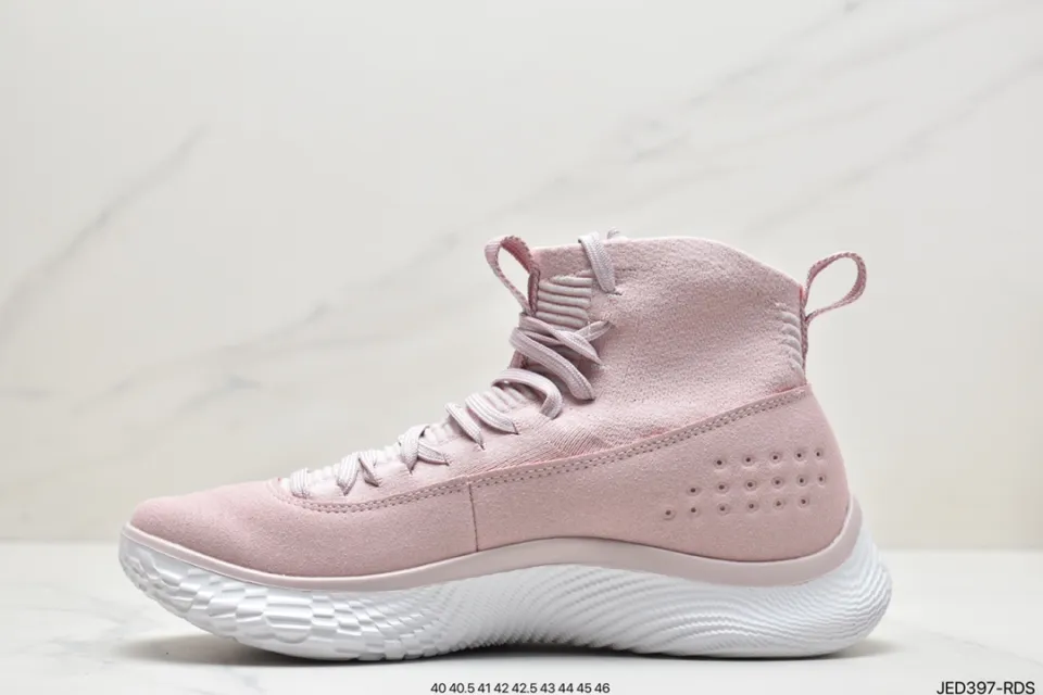 under armour curry 4 men pink