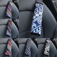 ✷ 1PC Car Seat Belt Shoulder Guard Protective Cover Ethnic Style Men Women Insurance Safety Belt Padding Pad Auto Interior Access