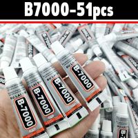 51pc Bulaien B7000 110ML Clear Contact Phone Repair Adhesive Universal Glass Plastic Leather Wood Glue With Precision Applicator Adhesives Tape