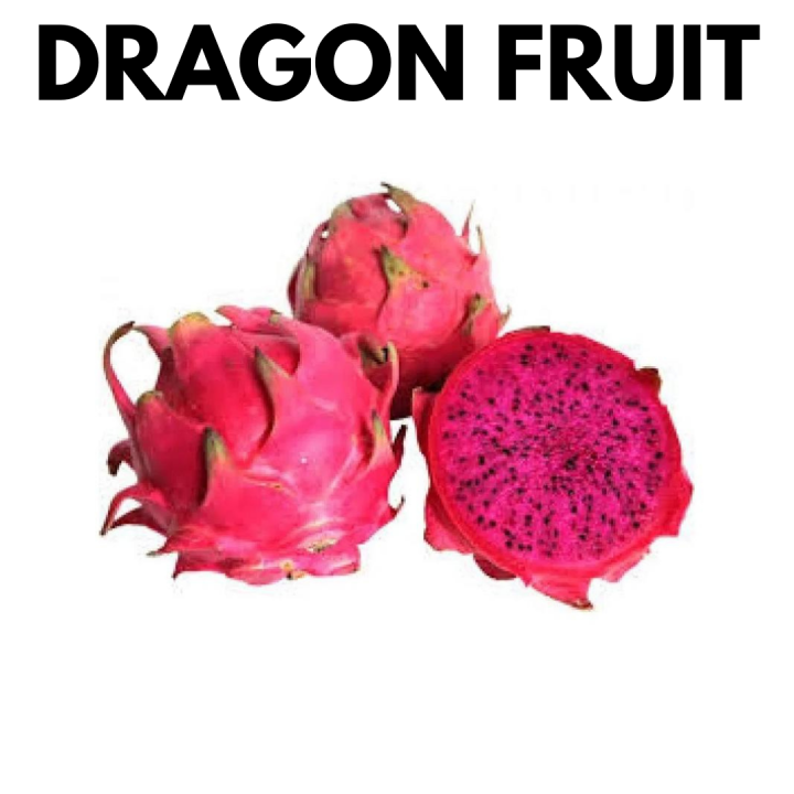 Dragon Fruit Red (3 piece) Fresh Fruits [Klang Valley] | Lazada