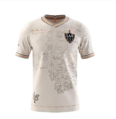 Conjunto de fútbol del Atlético Mineiro 2021, uniforme de fútbol blanco de casa, , 2122