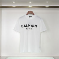 ▶ผ้าฝ้าย100%◀Balmaniตะเภาเสื้อยืดสีขาวของแท้สำหรับใหม่ผู้ชายฤดูใบไม้ผลิและฤดูร้อนเสื้อคุณภาพสูงพิมพ์ลายตัวอักษรแขนสั้นสำหรับทุกเพศ