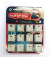 Keycaps OKER K100 Mechanical Gaming Keycaps - WHITE