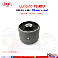 บูชหัวเก๋ง ISUZU DECA195-270 เดก้า (ใส้ไฟเบอร์*ขอบมน)