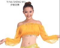 hot【DT】 women Belly Sequin accessories off-the-shoulder bellydance Costumes Skirt belly dancing Dancewear Top