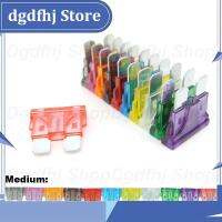 Dgdfhj Shop 10pcs Medium Car Fuses Blade Fuse Insert auto Car Truck ZINC Pins 1A 2A 3A 5A 7.5A 10A 15A 20A 30A 40A 50A Refitted For