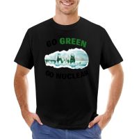 2023 newGo Green, Go Nuclear - Support Fission, Renewable &amp; Clean Energy! T-Shirt cat shirts shirts graphic tees men t shirt