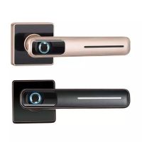 Biometric Fingerprint Door Lock Intelligent Electronic Lock Smart Door Lock With Mechanical key For Home and Office Security