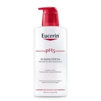 Eucerin PH 5 Wash lotion ยูเซอริน PH5 พีเอช 5 วอช โลชั่น โลชั่นอาบน้ำ ถนอมผิว ครีมอาบน้ำ ขนาด 200 ml 09904