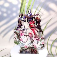 Anime Heavenly God Blesses The People Tian Guan Ci Fu Xie Lian Hua Cheng Acrylic Stand Model Cartoon Figures Keychain Fans Gifts