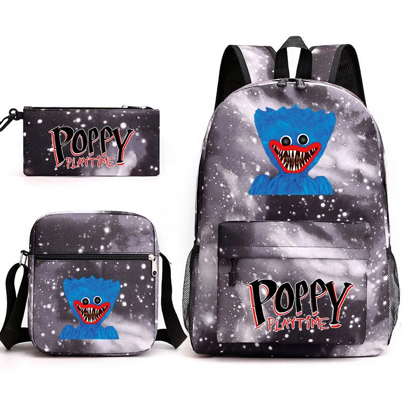 Pencil Pouch3) Poppy Playtime Backpack/Shoulder Bag/Lunch Bag/Pencil Pouch  Student School on OnBuy