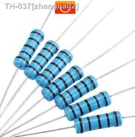 ❒▨☎ 20PCS 3W Metal Film Resistor 1 Five-color Ring Power Resistor 0.1 1M 2 4.7 10R 47 100 220 360 470 1K 2.2K 10K 22K 4.7K 100K Ohn