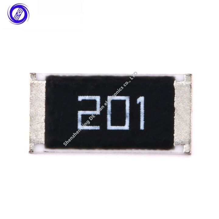 50-pcs-2512-chip-resistor-1w-200-ohm-200r-smd-resistor-201-5-diy-kit