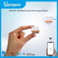 SONOFF MINIR4 Wi-Fi 10A สวิตช์อัจฉริยะมินิรีเลย์สมาร์ทโฮมสุดขีดโมดูลควบคุมด้วยเสียงระยะไกลสำหรับ Alice Google Assistant Alexa