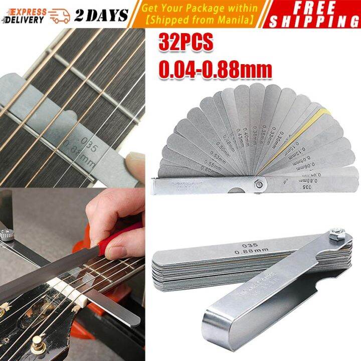 【32pcs】Feeler Gauge Metric Size 0.021mm Thickness Gauge Set Valves
