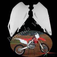 ☜❤ รอบด้านข้างของรถจักรยานยนต์ Honda CRF250R 2010-2013 CRF450R 2009-2012โครงด้านข้างชุดแฟริ่งด้านข้างรถจักรยานยนต์พลาสติก